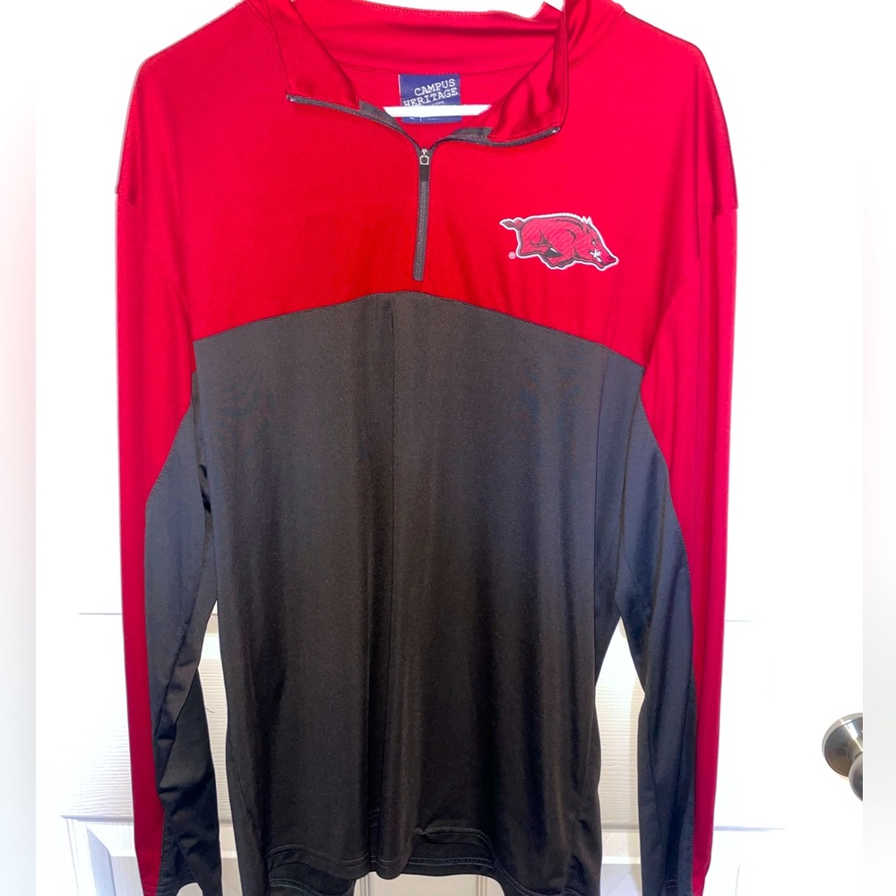 Arkansas Razorback Half Zip